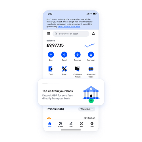 Coinbase’s trading app has 10M+ downloads in Google Play