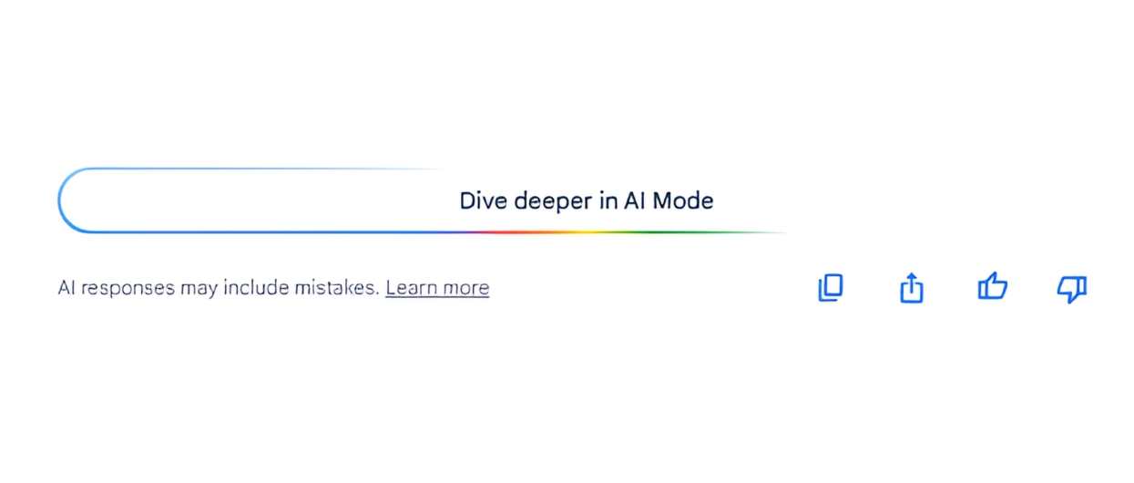 10 Google AI Mode Facts That Every SEOs Should Know (And What They Should Do Next?) 6 Lack chat export feature available in AI Overview