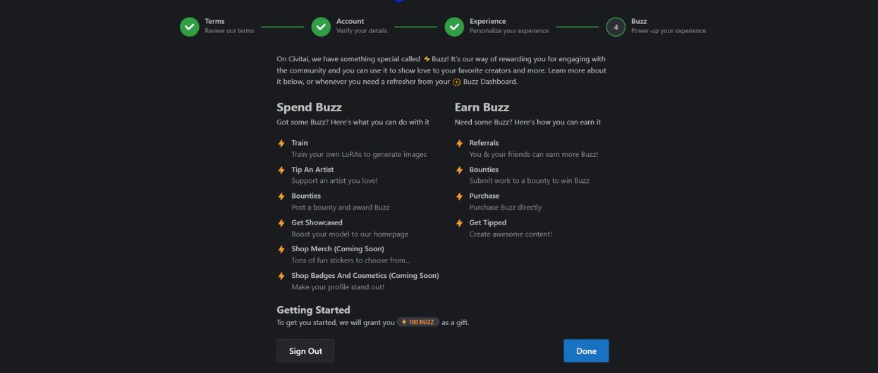 Everything You Need To Know About CivitAI (2024 Guide) 5 Buzz Credits