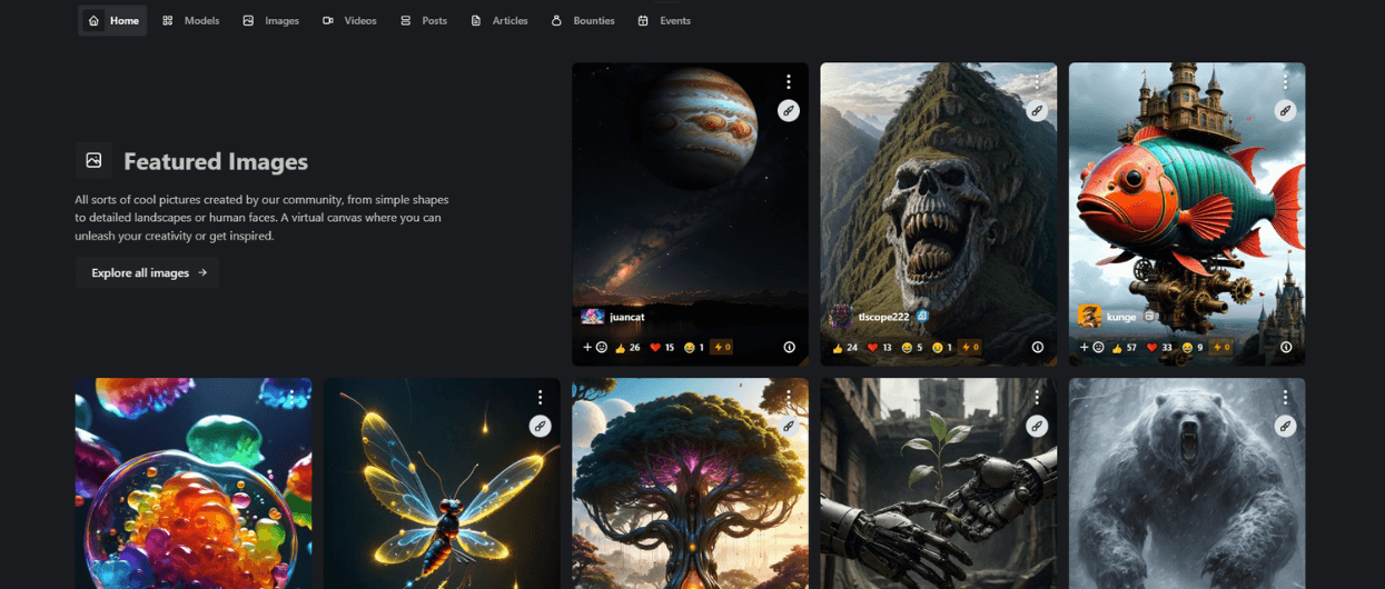 Everything You Need To Know About CivitAI (2024 Guide) 1 CivitAI art generation website