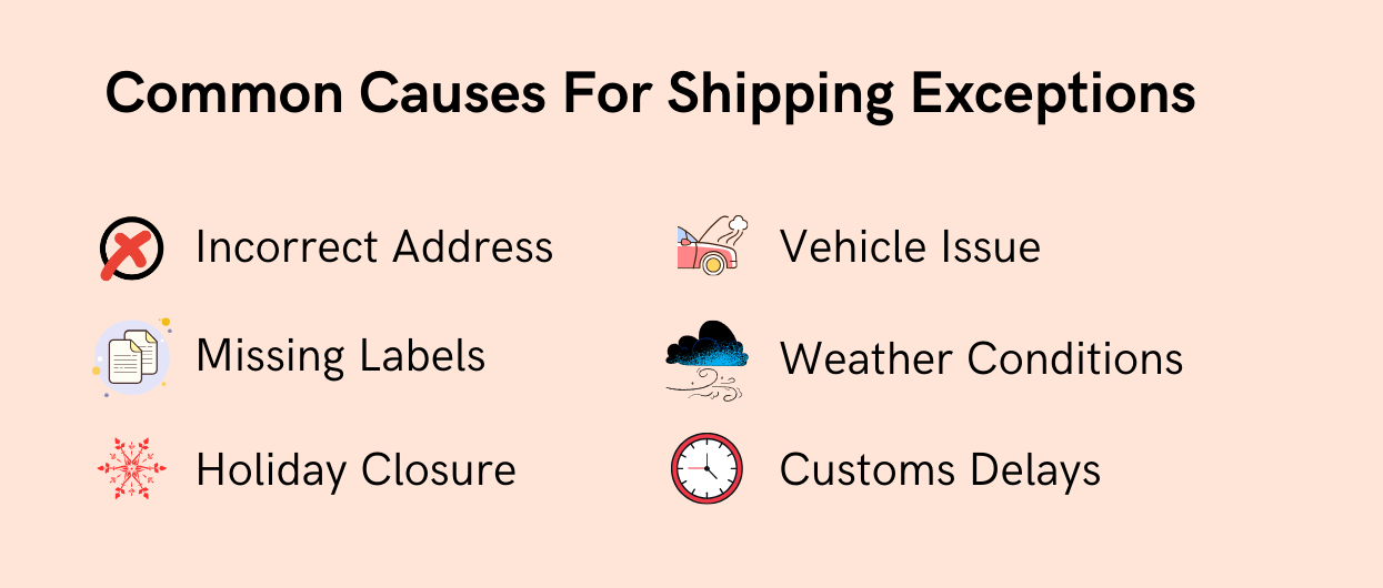 What Does “FedEx Shipment Exception” Status Mean? What To Do & How To Handle It? 1 Common Causes For Shipping Exceptions