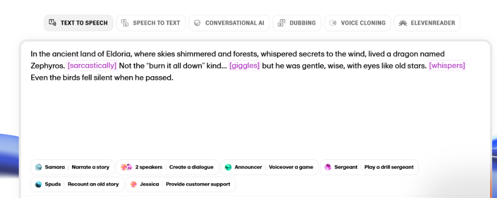 Create a voiceover videos
