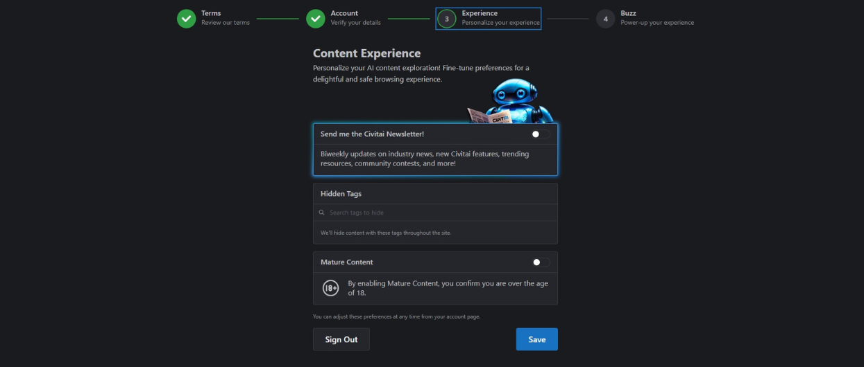 Everything You Need To Know About CivitAI (2024 Guide) 4 Customize your preference on CivitAI