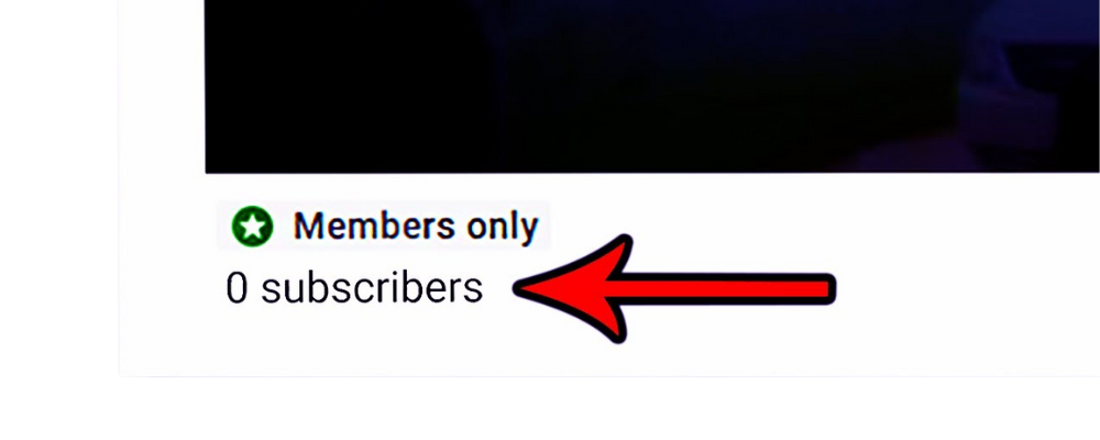 Members only feature on youtube