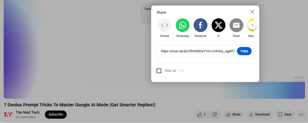 Promote your video on cross platforms