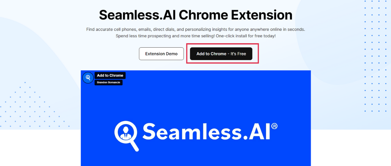 Seamless AI Review: Features, Pricing, & Getting Started (2024 Guide) 5 Seamless AI Chrome Extension